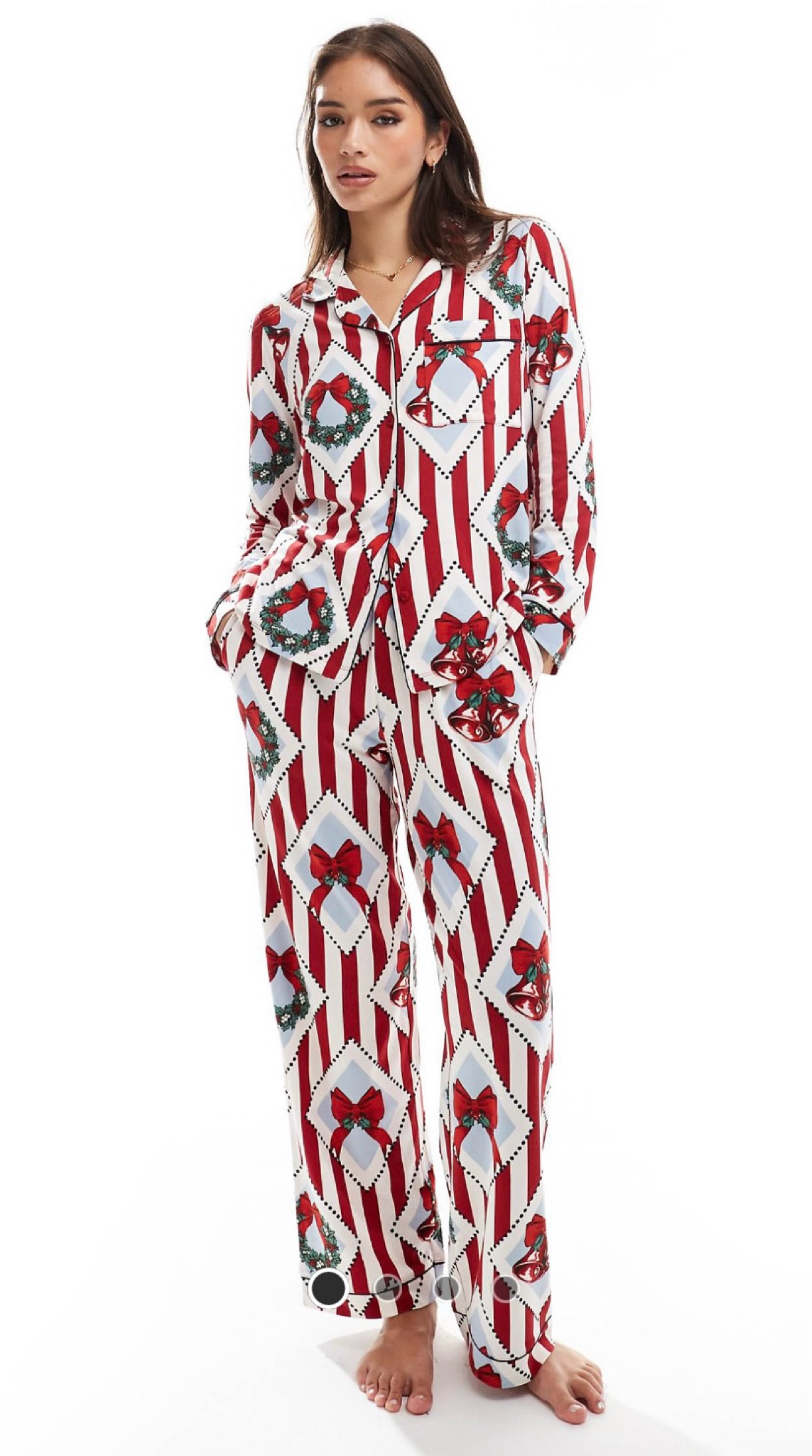Love these Chelsea Peers retro Christmas pjs and they are currently reduced on ASOS 

#LTKgiftguide #LTKuk #LTKCyberWeek