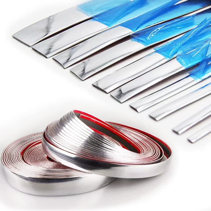 16Ft Chrome Silver Automotive Car Exterior and Interior Molding Trim Universal Bumper Window Door... | Amazon (US)