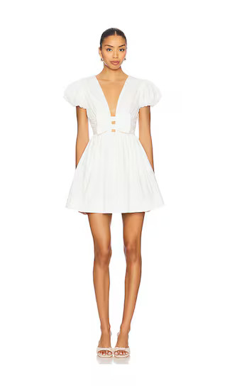 Ilianna Mini Dress in White | Revolve Clothing (Global)