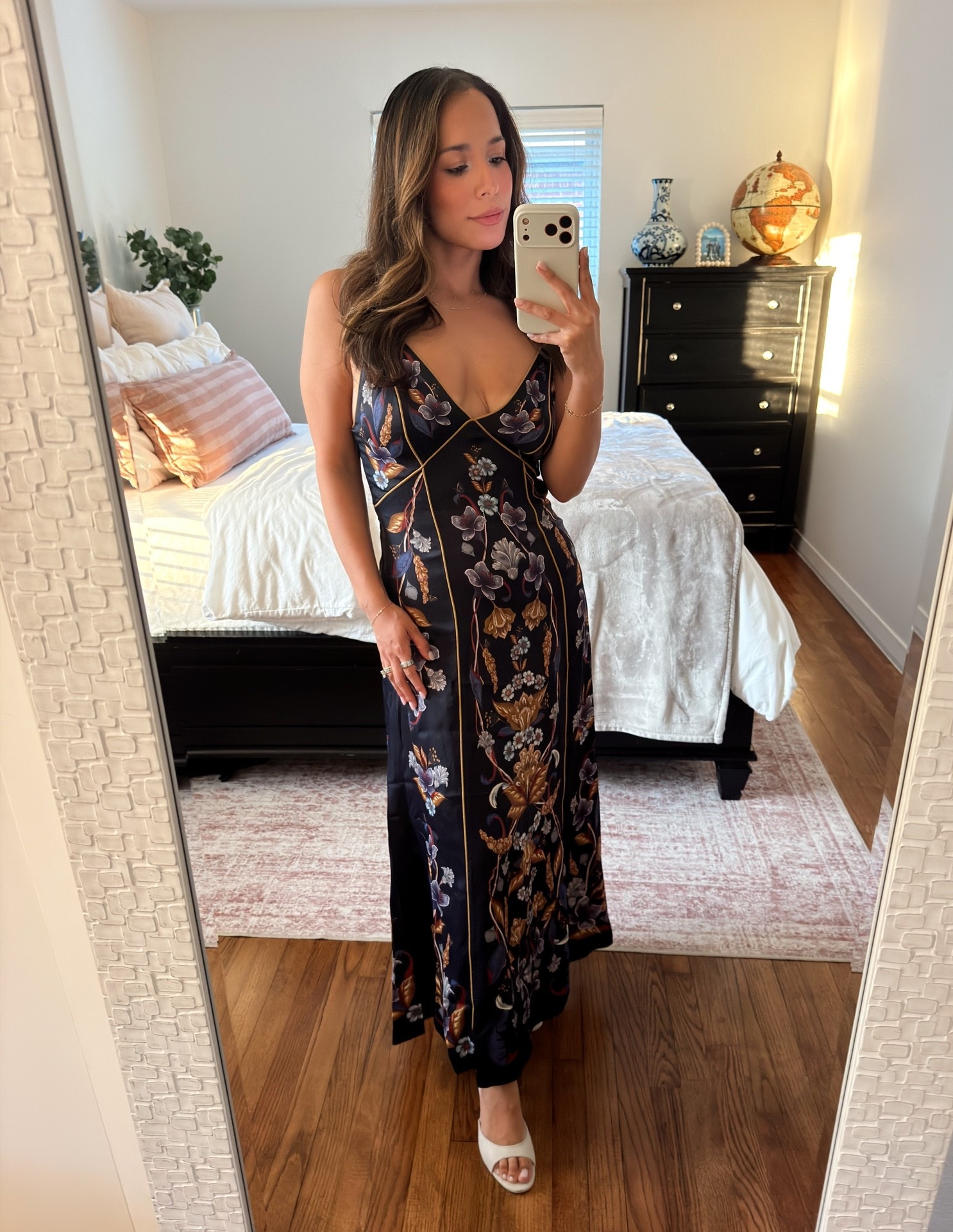 Date night + this dreamy Farm Rio piece!!!
