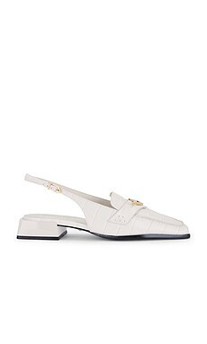 Schutz Arizona Sling Loafer in Pearl from Revolve.com | Revolve Clothing (Global)
