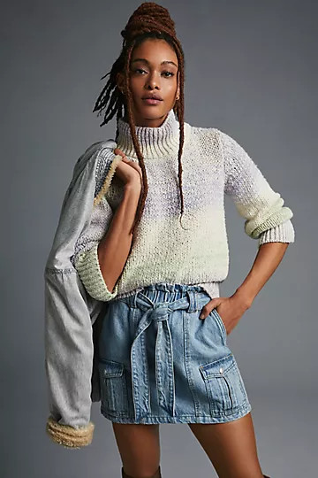 By Anthropologie Ombre Turtleneck Sweater | Anthropologie (US)