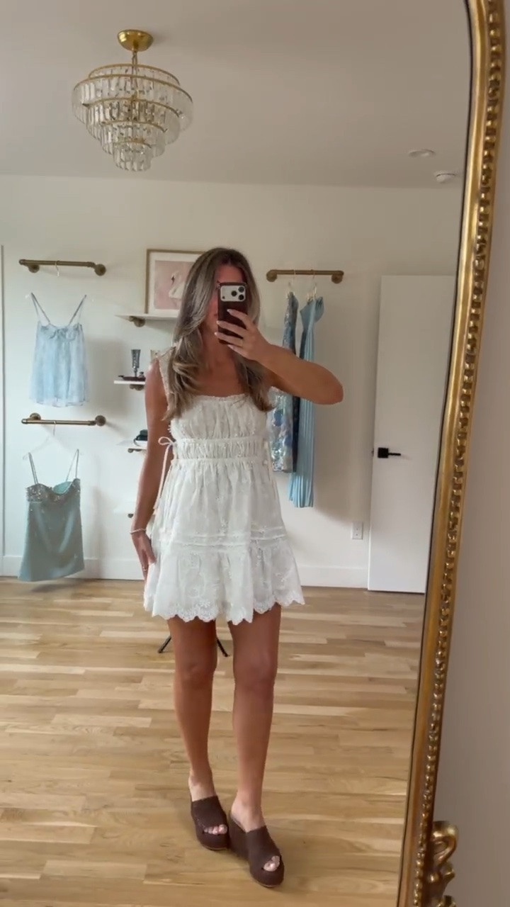 white with cinch waist graduation dress, baby shower bridal shower 

Electric picks code: emerson20
divi: emerson15

i did my normal size small 

graduation 
summer events
baby shower 
corset dress
mini dress
floral 
white dress

#LTKParties #LTKootd #LTKSeasonal