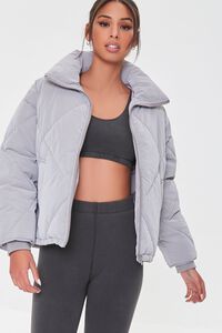 Zip-Up Puffer Jacket | Forever 21 (US)