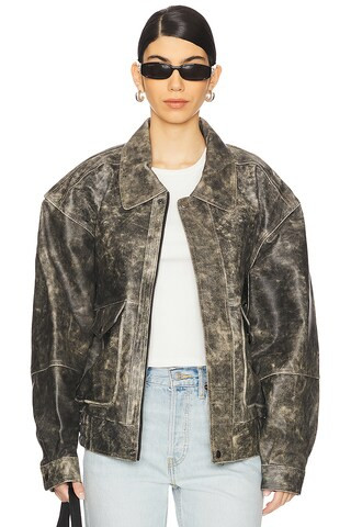 Worn Vintage Cora Jacket in Distressed from Revolve.com | Revolve Clothing (Global)
