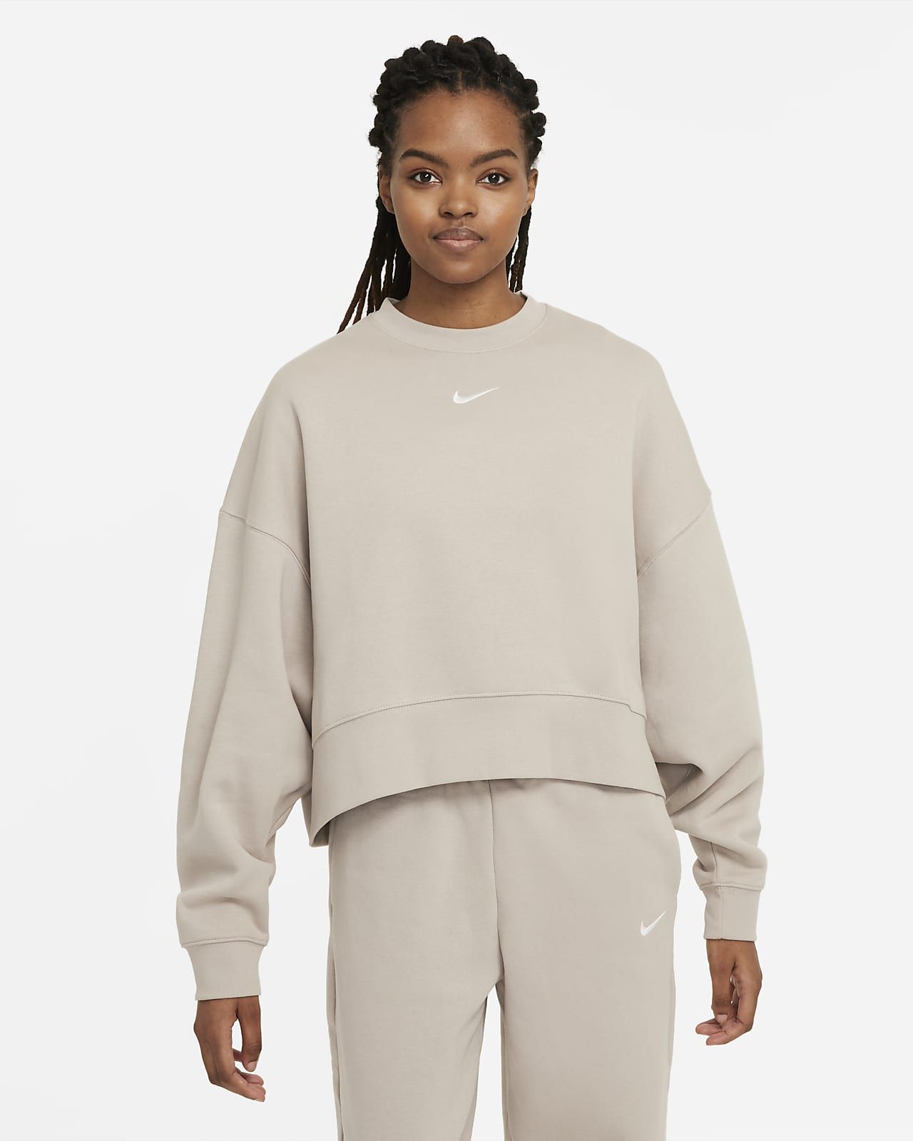 Women's Oversized Fleece Crew | Nike (US)