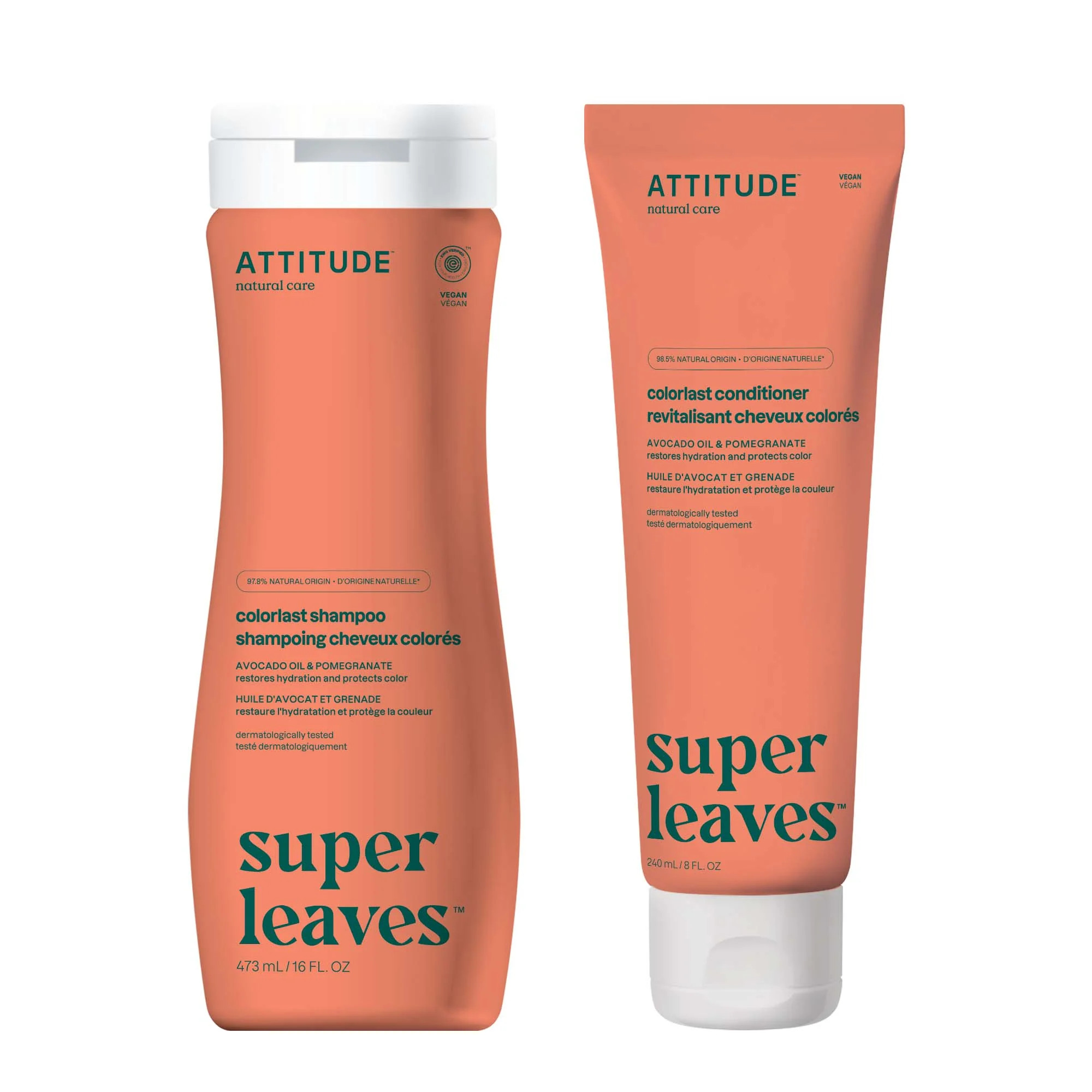 Colorlast shampoo and conditioner duo | ATTITUDE