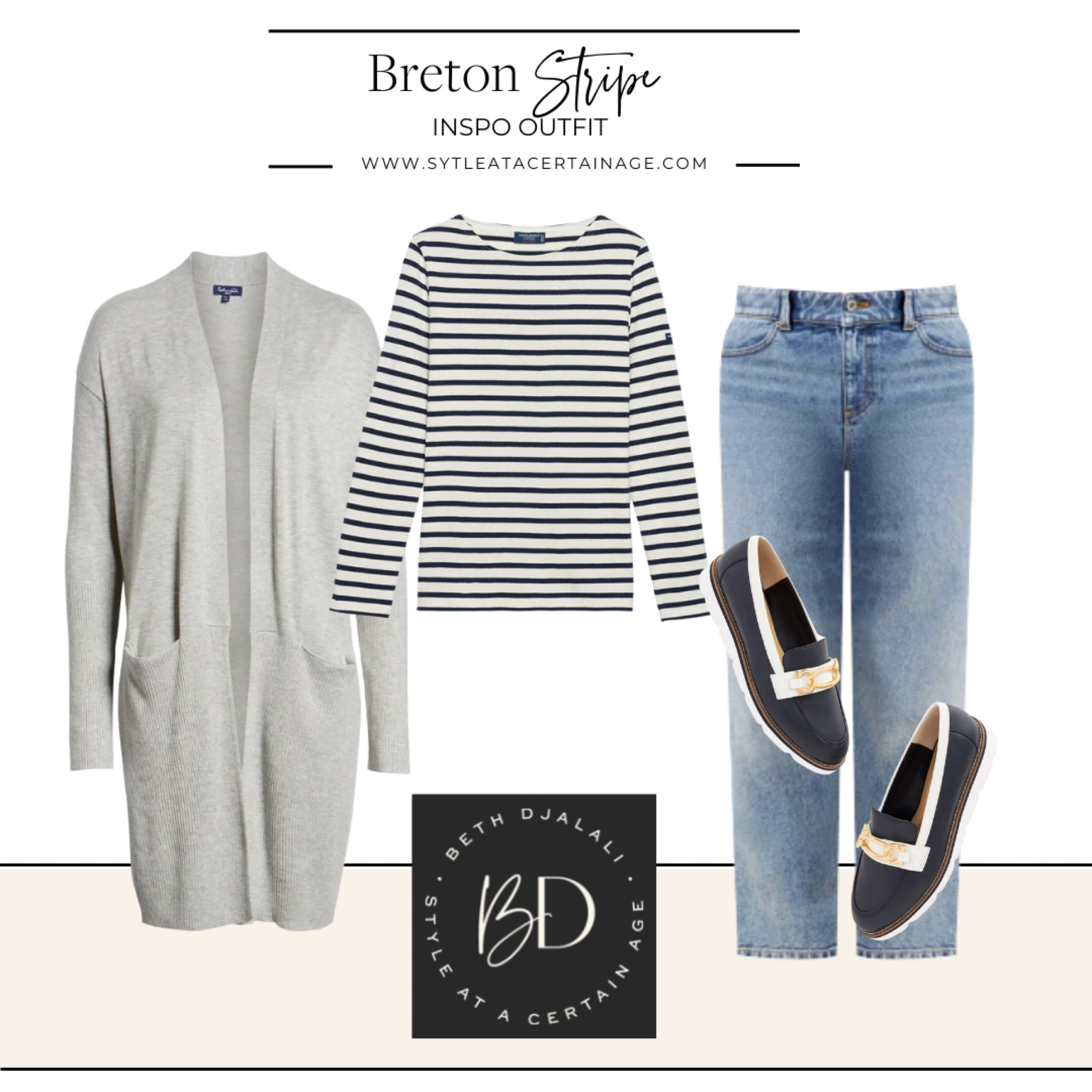 Breton tee inspiration outfit

#LTKFind