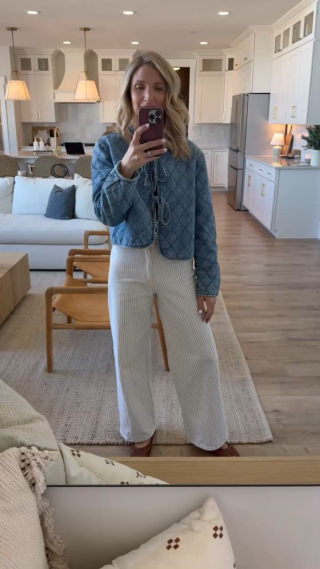 All dressed up and had the wrong day 🫣😆 How cute is this jacket!!? It’s reversible and the perfect addition for spring! 

#LTKgrwm #LTKSeasonal