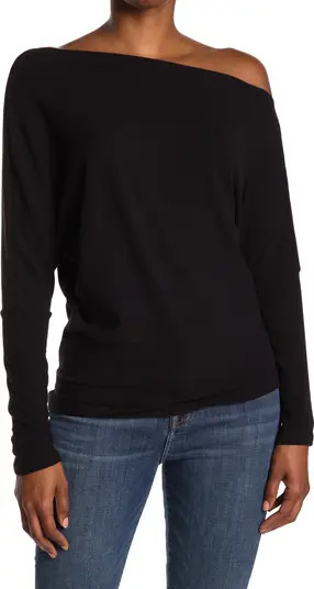 Off the Shoulder Long Sleeve Sweater | Nordstrom Rack