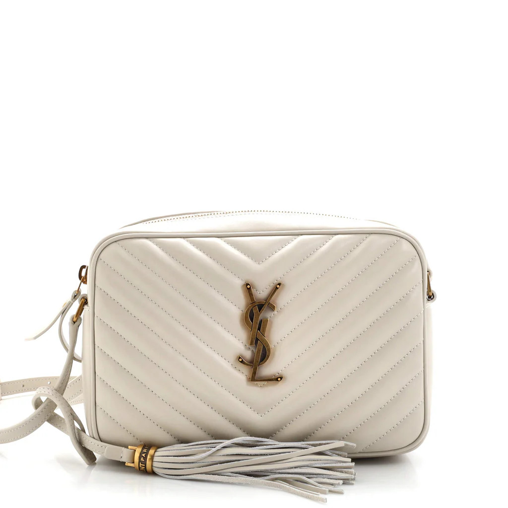 Lou Camera Bag Matelasse Chevron Leather Small | Rebag