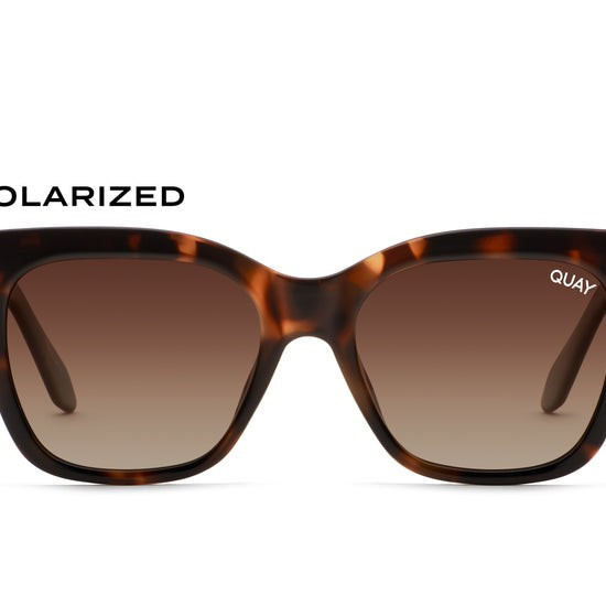 Tortoise/brown Polarized | Quay Australia