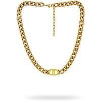 Christian Gold Chunky Cuban Link Necklace | Wowcher | Wowcher.co.uk
