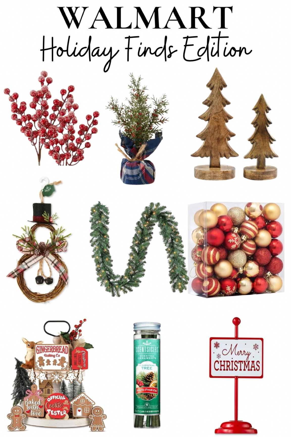 Walmart holiday home favorites 

#LTKhome #LTKfindsunder50 #LTKHoliday