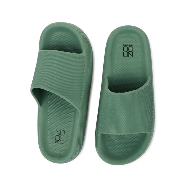 No Boundaries Women’s Pillow Slide Sandals | Walmart (US)