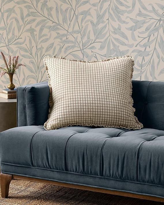 Loloi Chris Loves Julia Dinah Collection PCJ0012 Ivory/Earth 22'' x 22'' Cover w/Poly Pillow | Amazon (US)