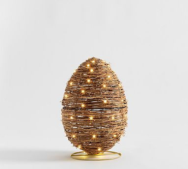 Lit Rattan Easter Collection | Pottery Barn (US)
