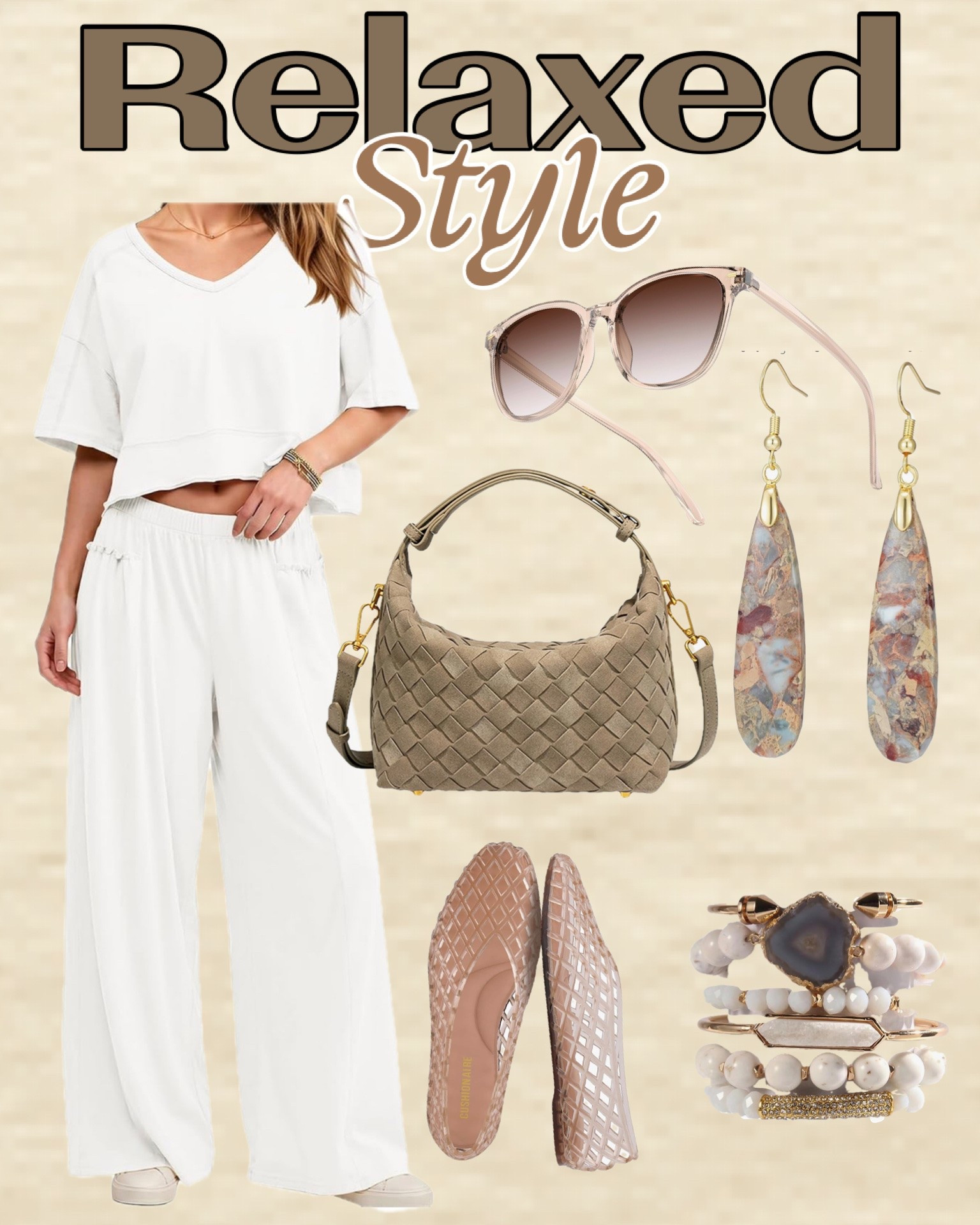 Relaxed style can be sophisticated when you add touches of natural weaves and earthy stone accessories. Comfort meets chic gives an elevated look with these pieces that won’t break the bank.

#LTKootd #LTKActive #LTKSaleAlert