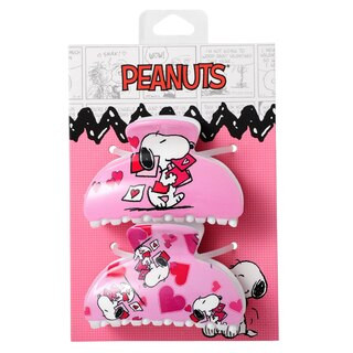 Peanuts Snoopy Valentine's Day Heart Claw Clip Set, 2 CT | CVS Health