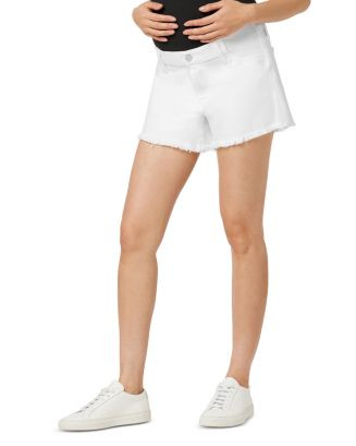Joe's Jeans The Ozzie Mid Rise Maternity Shorts in White  | Bloomingdale's Women | Bloomingdale's (US)