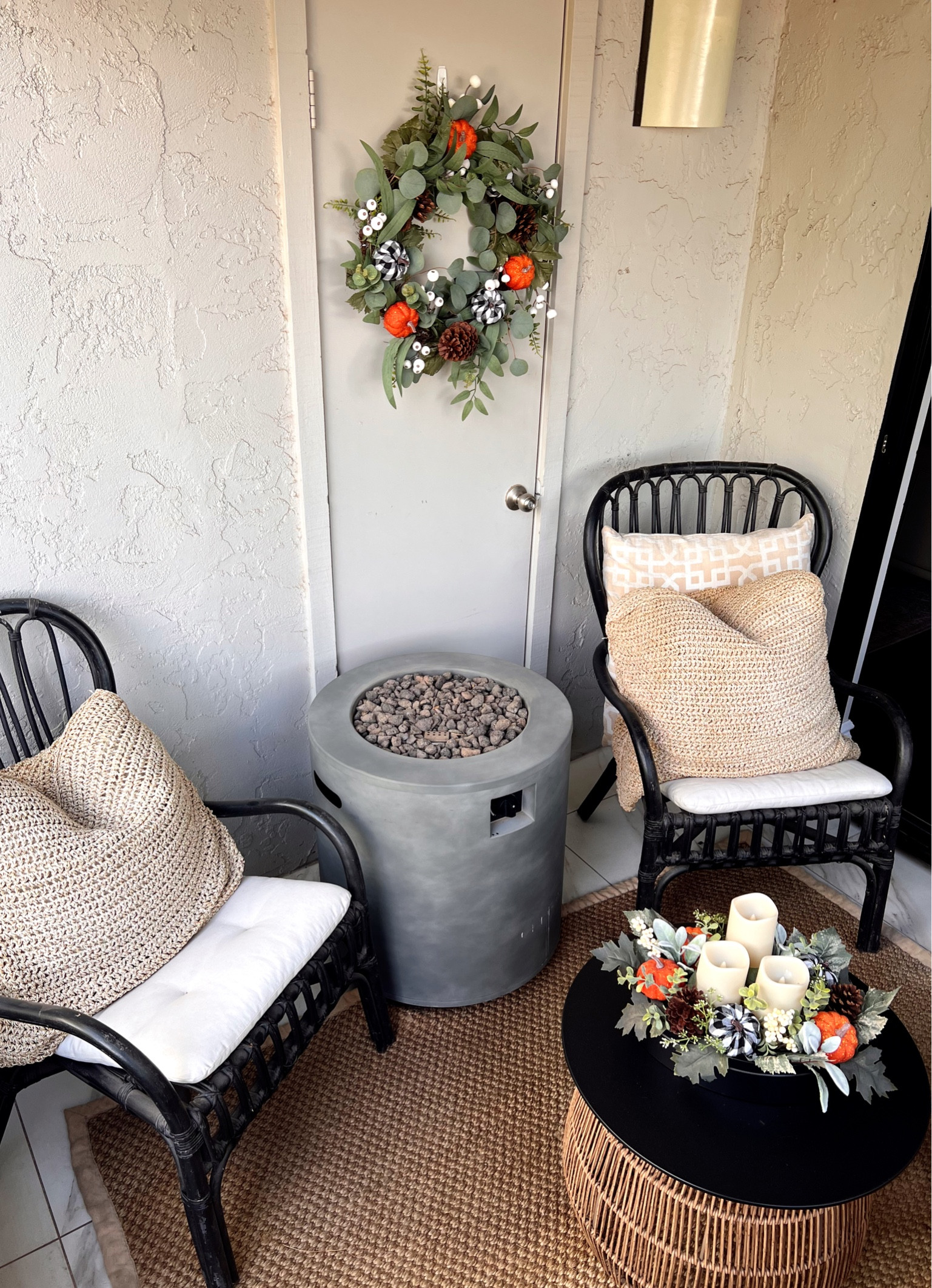 Small space? No problem! Decorate your outdoor spot with affordable & adorable Fall pieces! It’ll be your little slice of heaven! 

#LTKhome #LTKSale #LTKSeasonal