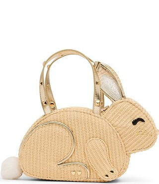 Hip-Hop Raffia Studded Handle Satchel Bag | Dillard's
