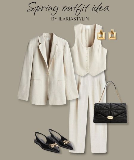 SPRING OUTFIT IDEA 🤍

fashion inspo, spring outfit, spring fashion, spring style, outfit idea, outfit inspo, chic outfit, chic ootd, beige blazer, cream blazer, linen blazer, waistcoat, beige waistcoat, beige vest, beige pants, linen pants, dress pants, slingback, black slingback, slingback flats, black bag, quilted bag, shoulder bag, h&m, mango, style inspo, women fashion

#LTKSeasonal #LTKstyletip #LTKworkwear