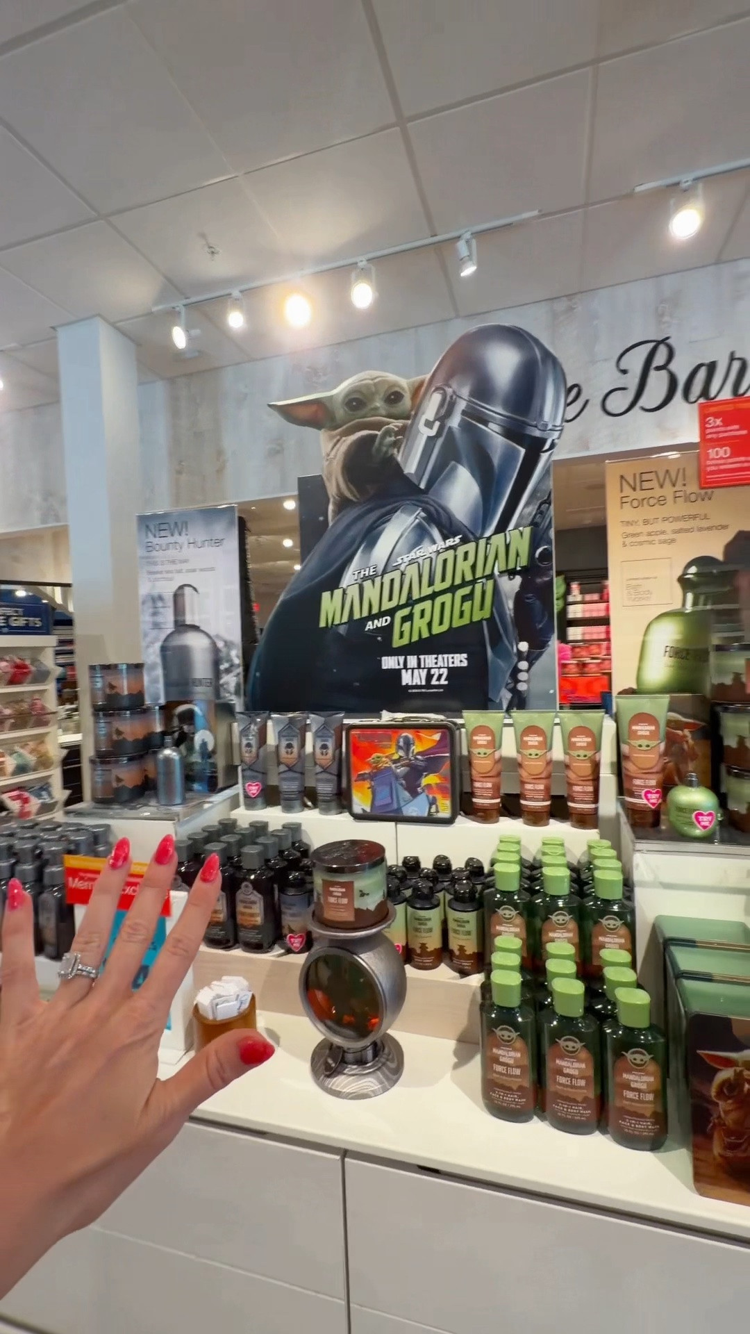 ✨NEW✨The Mandalorian & Grogu @Bath & Body Works collection is getting me so hyped for the movie dropping May 22nd! Have you shopped the drop yet?!🤎💚

#LTKgrwm #LTKvlog #LTKSaleAlert