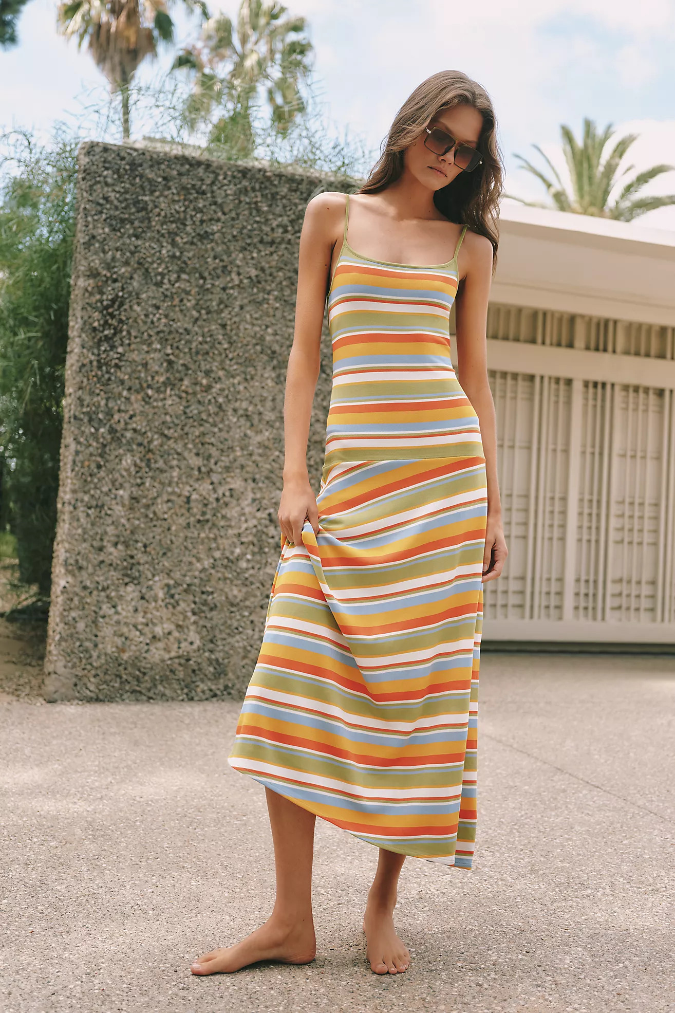 Solid & Striped Lottie Maxi Dress | Anthropologie (US)