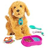 Sky Rocket My Fuzzy Friend Moji Interactive Labradoodle - Plush Interactive Dog Toy for Boys and ... | Amazon (US)