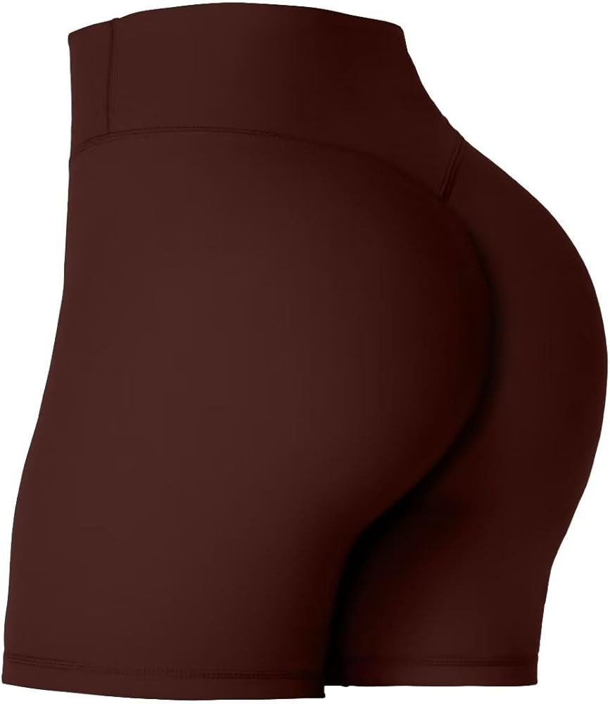 Sunzel Women's Hidden Butt Scrunch Shorts, High Waisted Biker Shorts, Gym Workout Yoga Running Sh... | Amazon (US)
