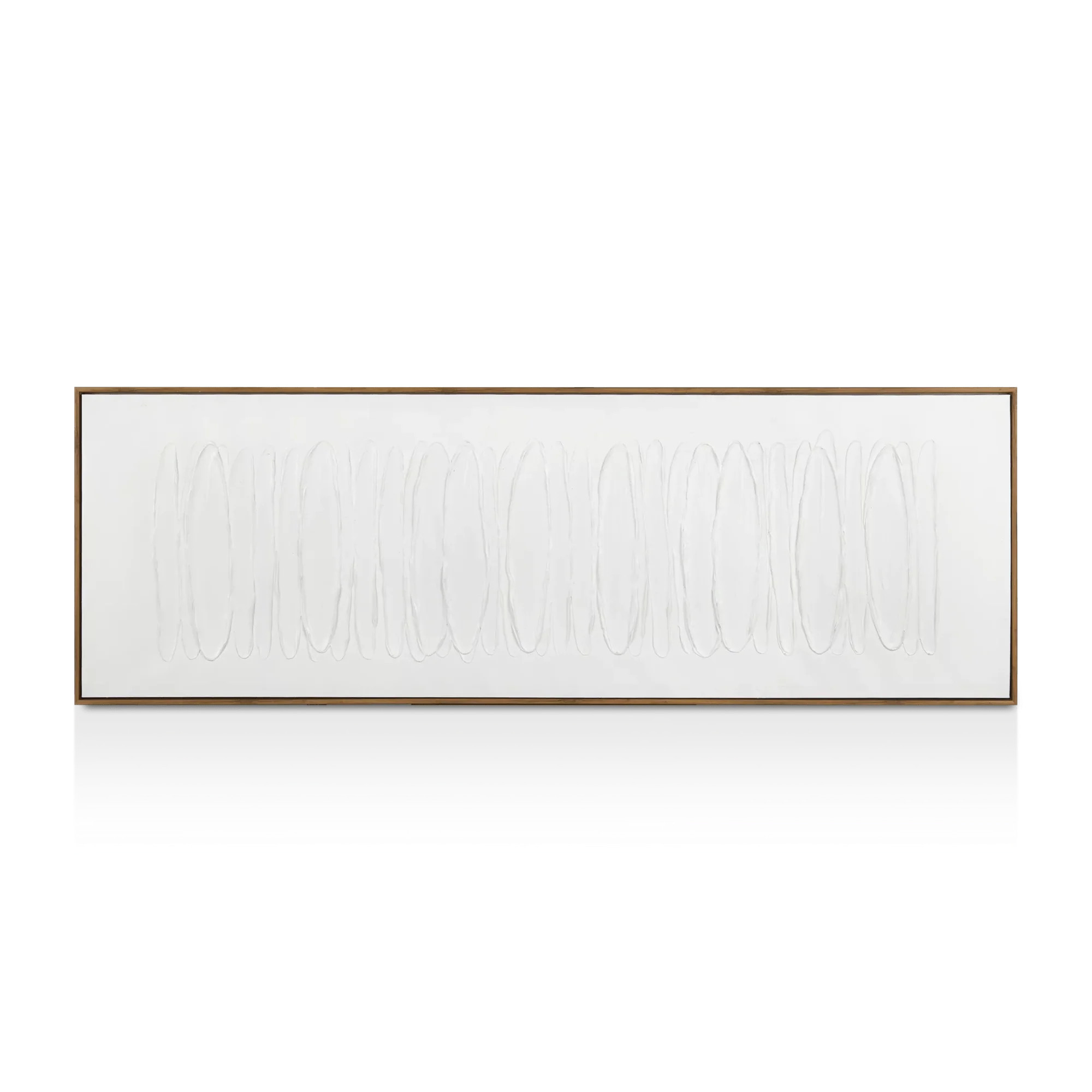 Tone on Tone Embossed Abstract Oil Painting | Bouclair