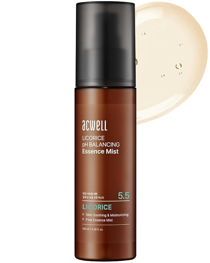 ACWELL Licorice pH Balancing Essence Hydrating Face Mist 3.38 fl.oz. - Soothing and Hydrating wit... | Amazon (US)