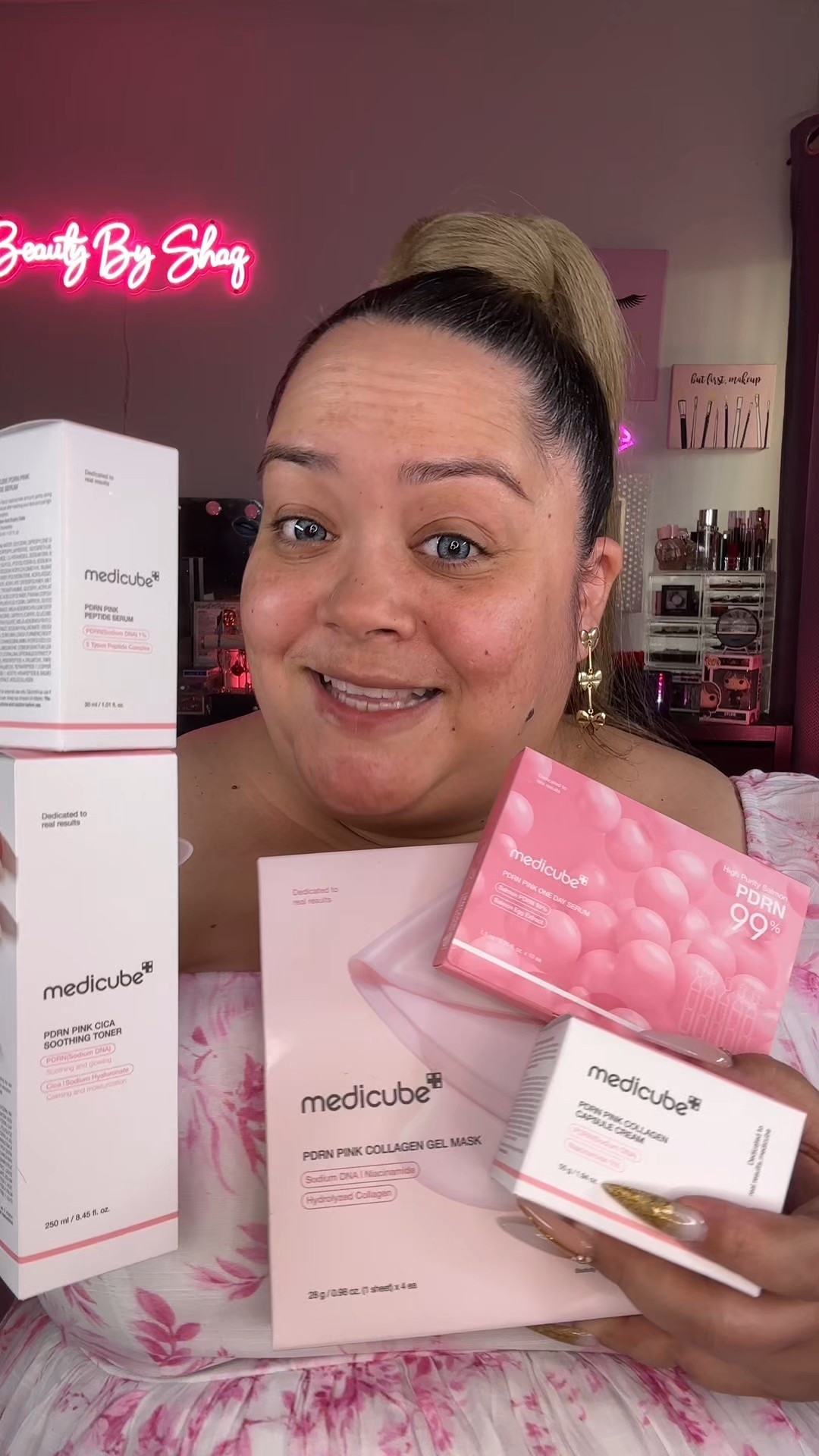 ✨ Ready to transform your skin? 

Meet the ✨ @medicube US Store [Medicube PINK Salmon DNA Set] ✨ – a complete skincare routine packed with PDRN (Salmon DNA) for ultimate hydration, radiance, and firming. Let me break down each product I used in this video:

🌸 PDRN Pink Toner: Preps your skin, boosting absorption for the next steps.
🌸 PDRN Pink Peptide Serum: This is your glow-up in a bottle – brightens, firms, and regenerates.
🌸 PDRN Pink One Day Serum: A concentrated dose of hydration for an instant skin refresh.
🌸 PDRN Pink Collagen Capsule Cream: Customize your moisture – those pink capsules are pure hydration magic!
🌸 PDRN Pink Collagen Gel Mask: My go-to for plump, dewy, and rejuvenated skin.

If you’ve been searching for a routine that truly delivers, this might be your new skincare obsession.

✨ Tap the link in my bio to shop! ✨

@medicube global 
#SkincareRoutine #MedicubePinkDNA #PDRNSkincare #KBeauty #SkincareEssentials #AntiAgingSkincare #GlowUpSkincare #HydrationBoost #RadiantSkin #CollagenSkincare