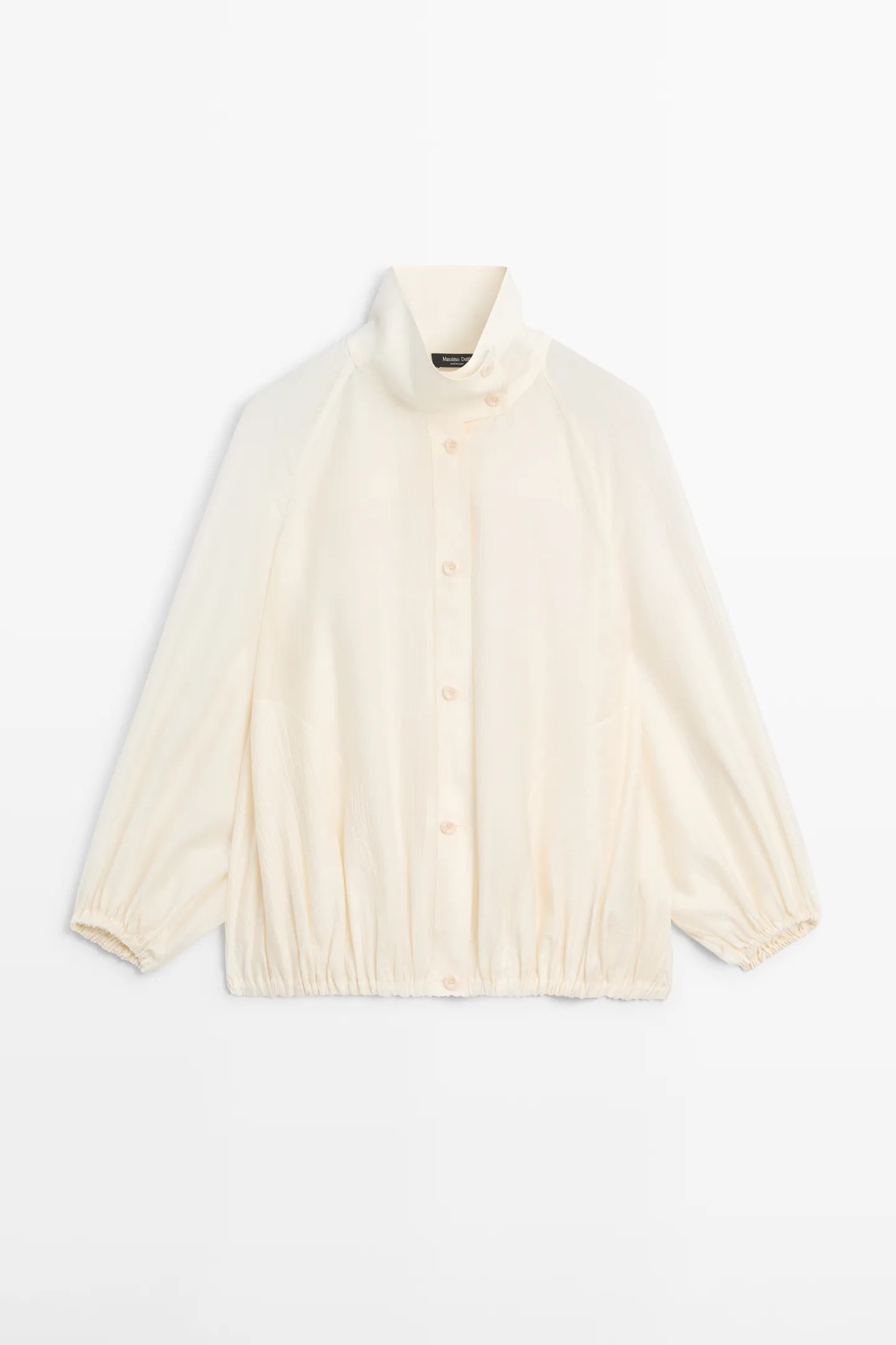 Transparente Bomberjacke | Massimo Dutti DE