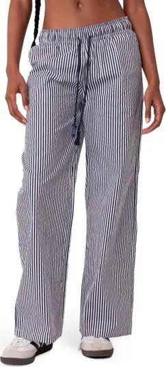 Seaside Stripe Wide Leg Drawstring Pants | Nordstrom