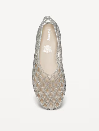 Jelly Lattice Ballet Flats | Old Navy (US)