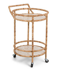Capiz Bar Cart | TJ Maxx