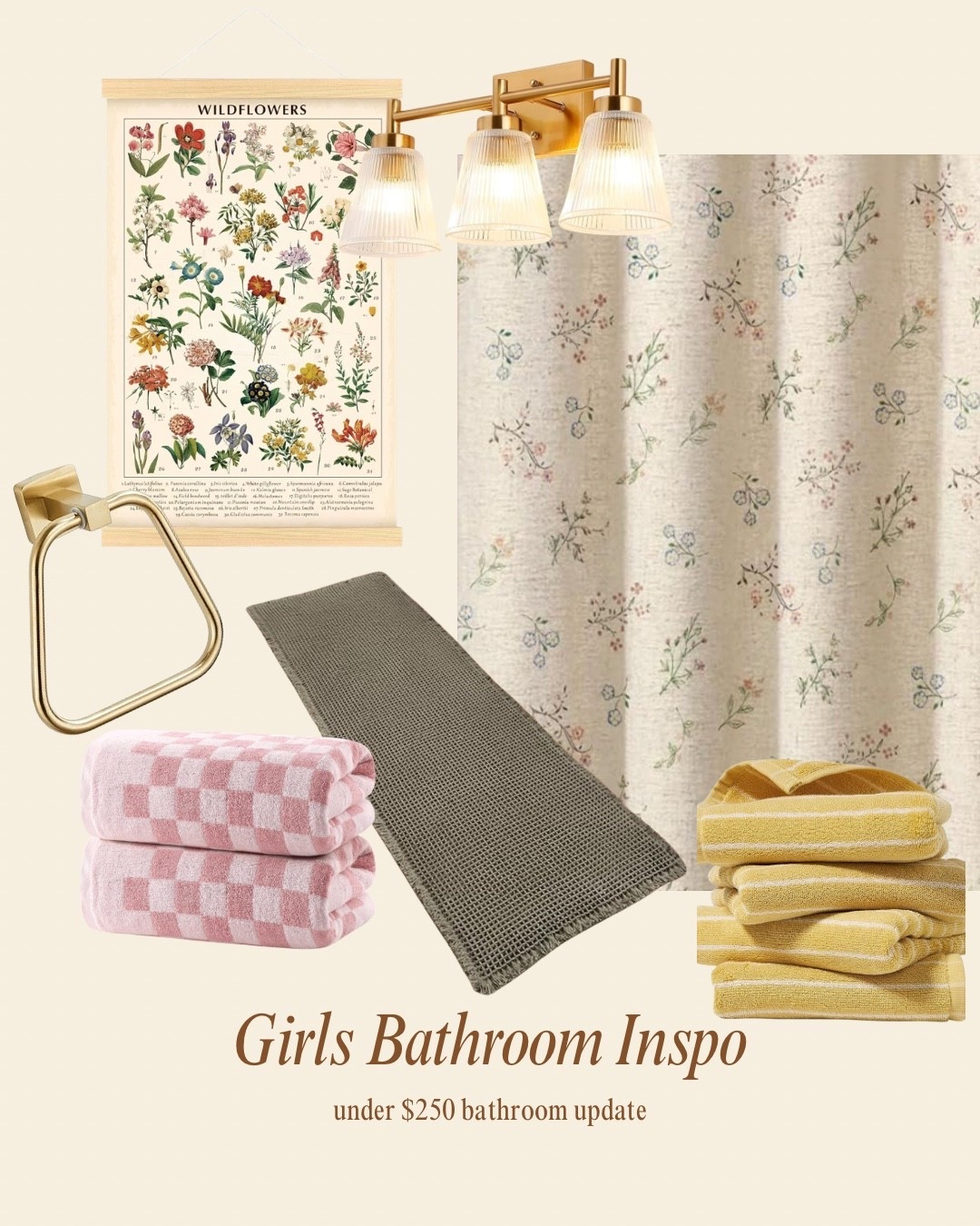 Girls bathroom refresh 