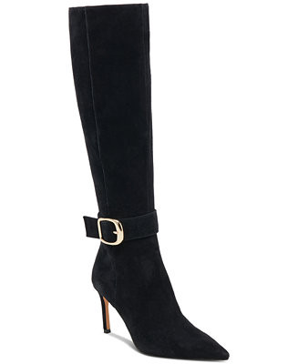 Women's Kinzy Buckled Tall Dress Boots | Macy's