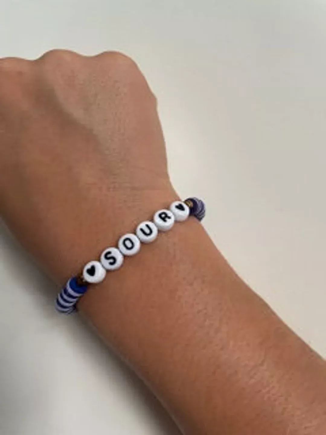 Olivia Rodrigo sour bracelet set