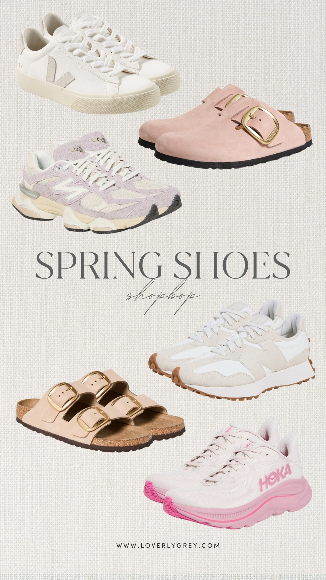 I get most of my sneakers & birks from Shopbop! They have so many cute options for spring! Here are some of my favorites!

Loverly Grey, Shopbop, spring shoes, spring sneakers, Birkenstocks, Hokas, New Balance, Veja

#LTKActive #LTKootd #LTKSeasonal