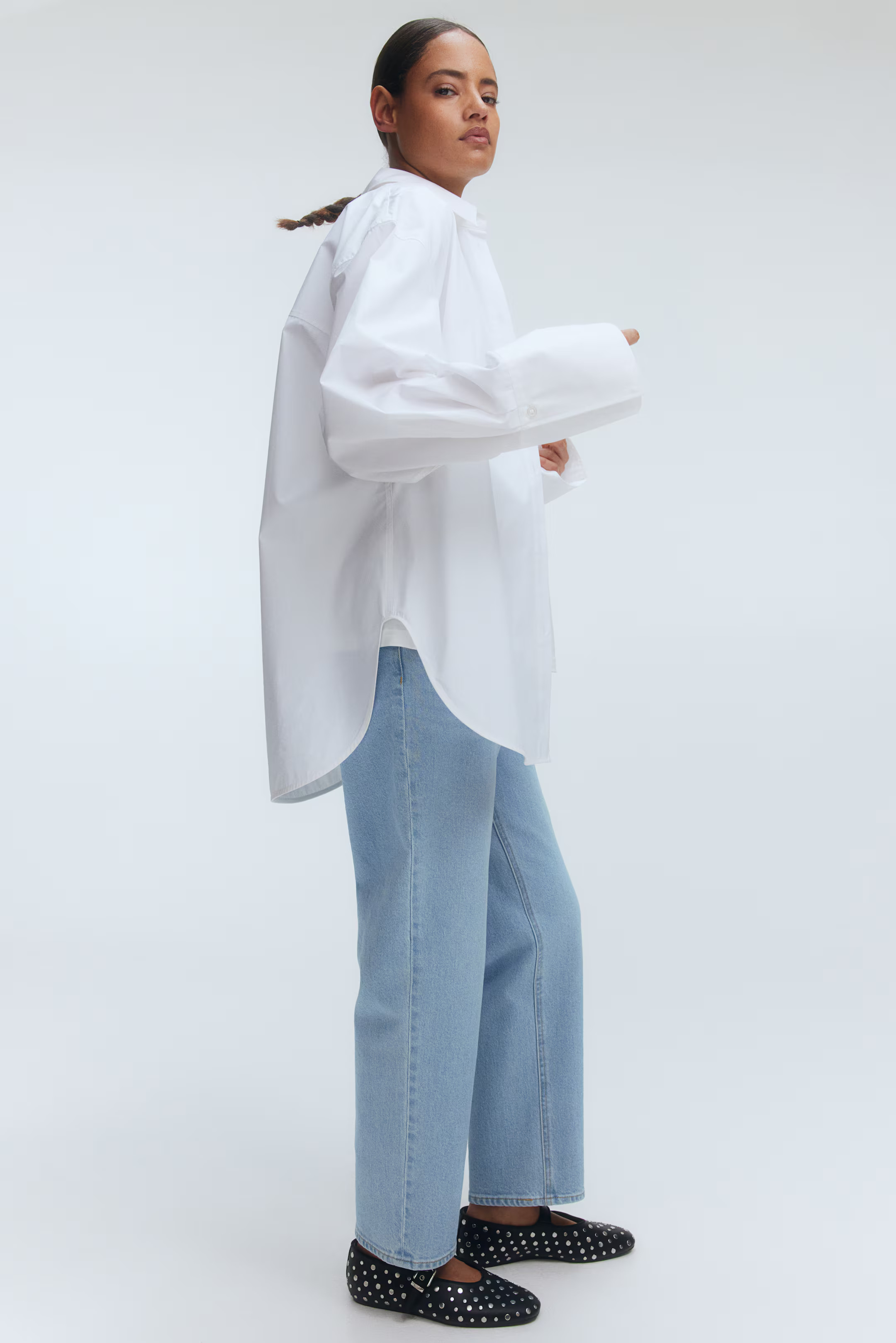 MAMA Straight Ankle Jeans | H&M (US + CA)