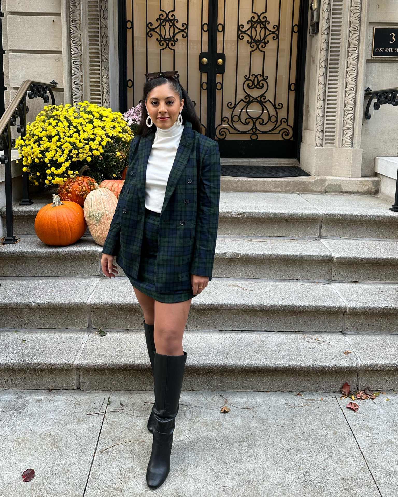 Loft Plaid Set 

#LTKGiftGuide #LTKHoliday #LTKfindsunder100