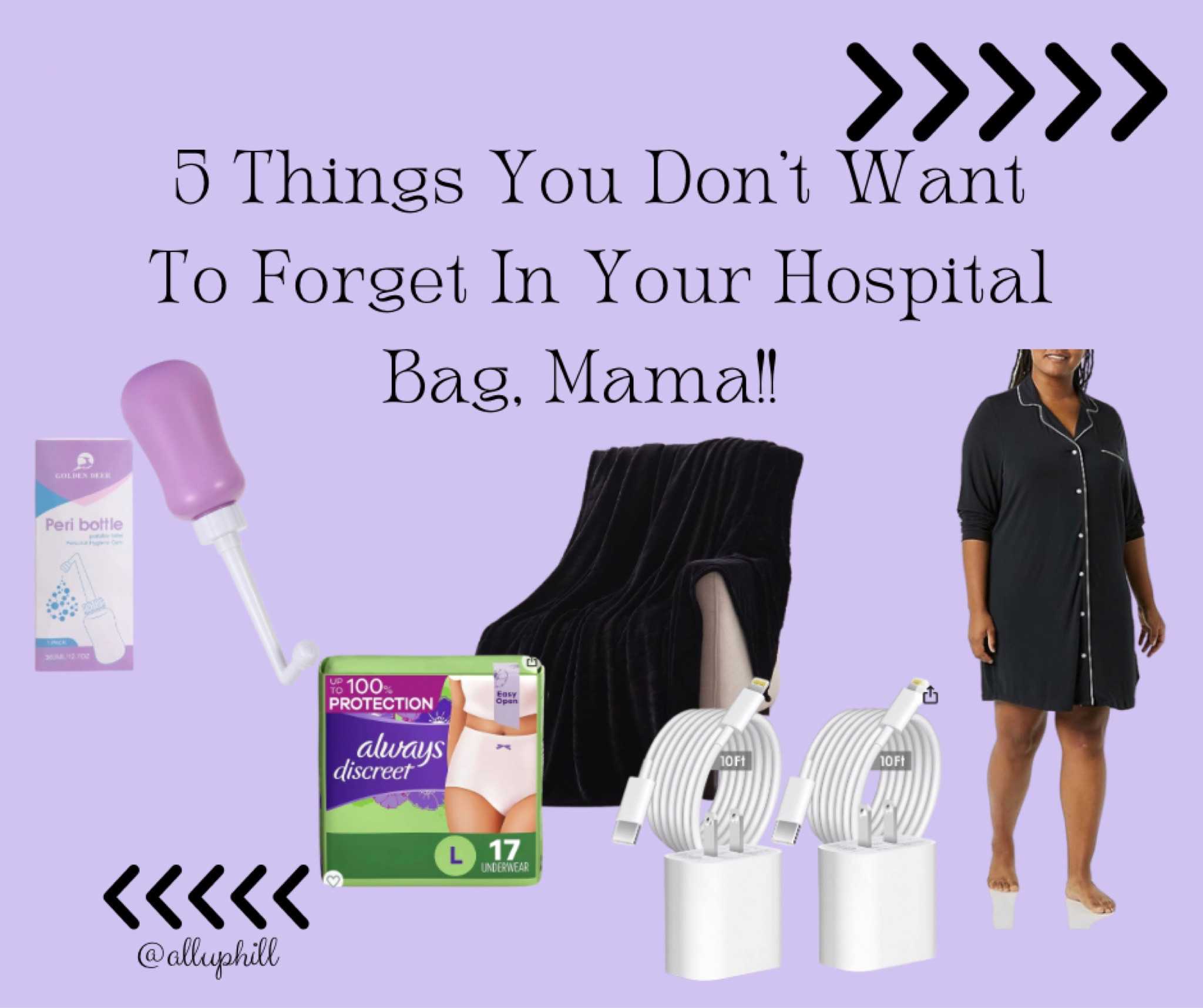 5 things as a mama you don’t want to leave out of your hospital bag!! 