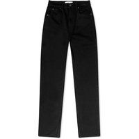 SLVRLAKE Women's Beatnik Skinny Jeans With Split Hem Jean in Jet Black, Size X-Small | END. Clothing | End Clothing (US & RoW)