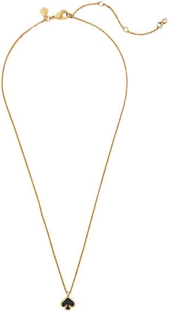 Kate Spade Everyday Spade Enamel Mini Pendant Black | Amazon (US)