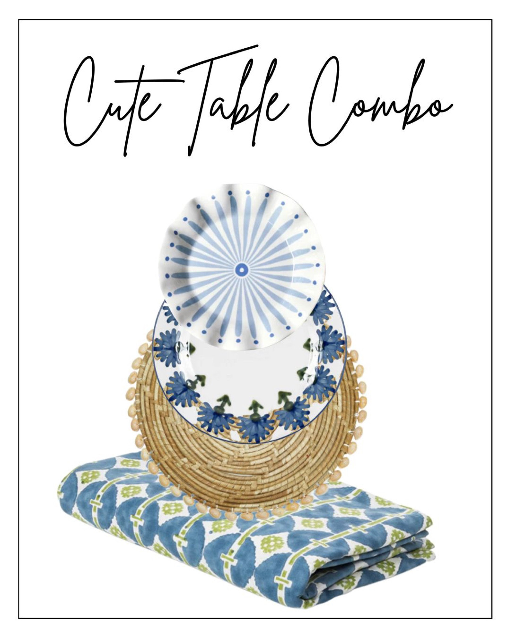 Stack them high!  We love a great layering of plates!  How pretty are these!

#LTKFind #LTKGiftGuide #LTKhome