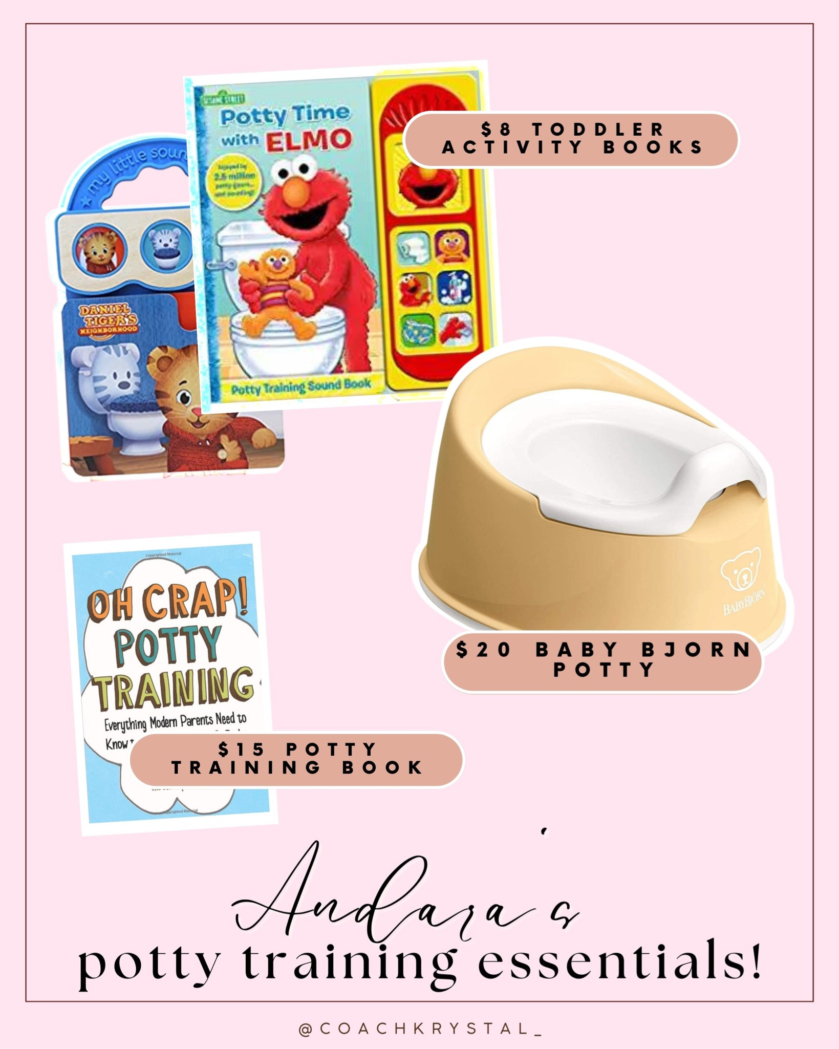 We officially started potty training Andara today and boy am I excited to get started. As a first time momma, this whole experience is new to me, so here’s some of the things we are trying for our first potty training experience 📚 🚽 😆 



#LTKkids #LTKfamily #LTKbaby