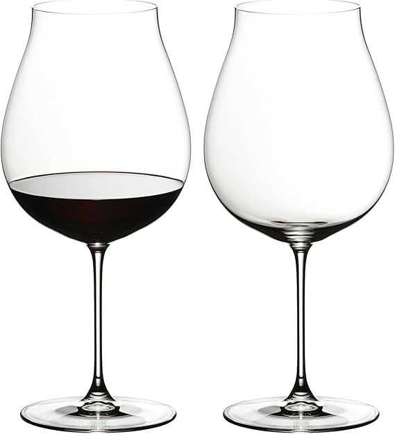 Riedel Veritas Pinot Noir Glass, 2 Count (Pack of 1), Clear | Amazon (US)